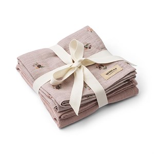 Wheat - 2 pk Muslin Kaya, Soft Lilac